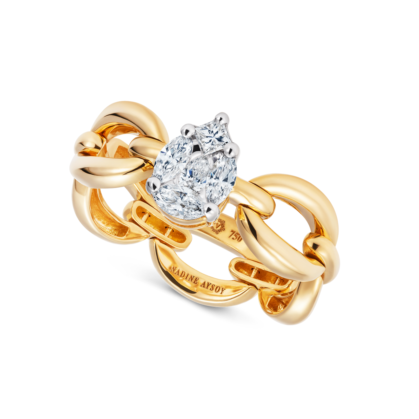 Catena Diamond Illusion Pear Diamond Ring