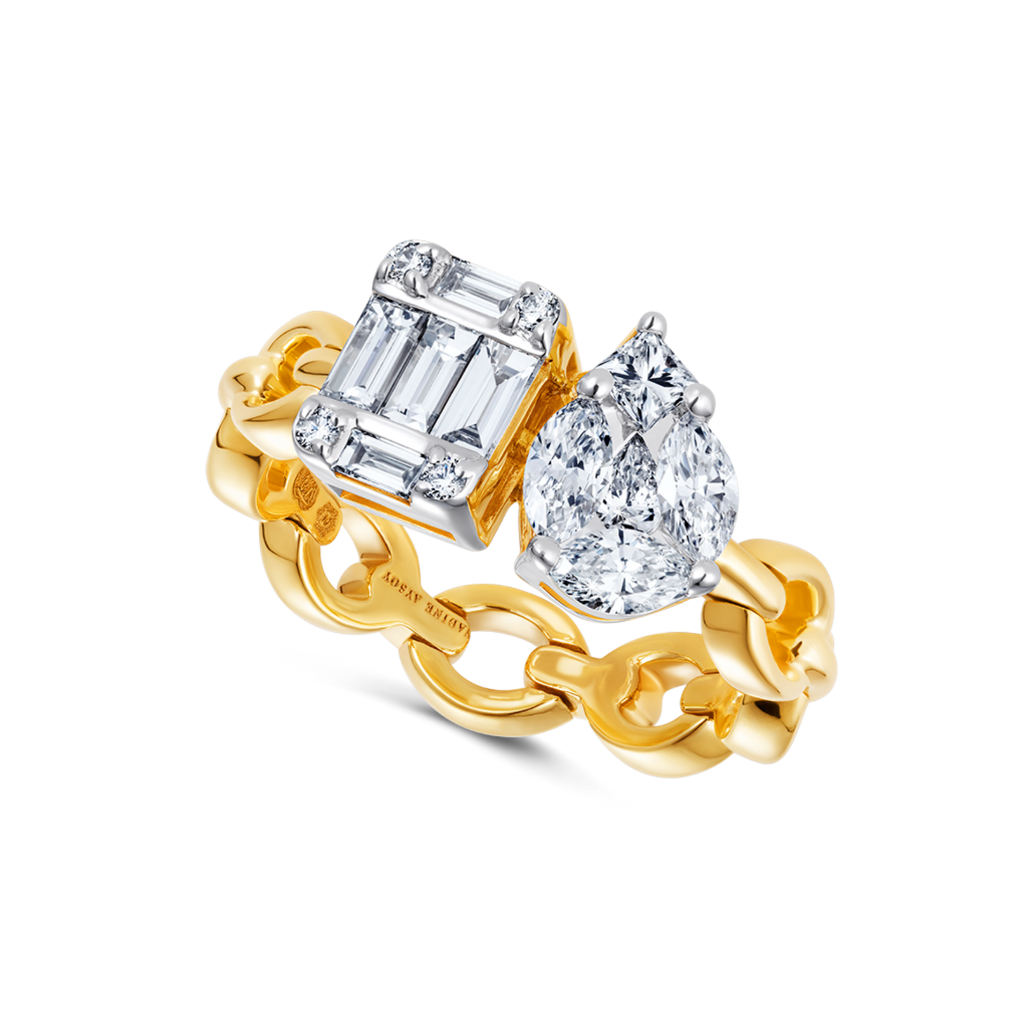 Catena Double Illusion Diamond Ring