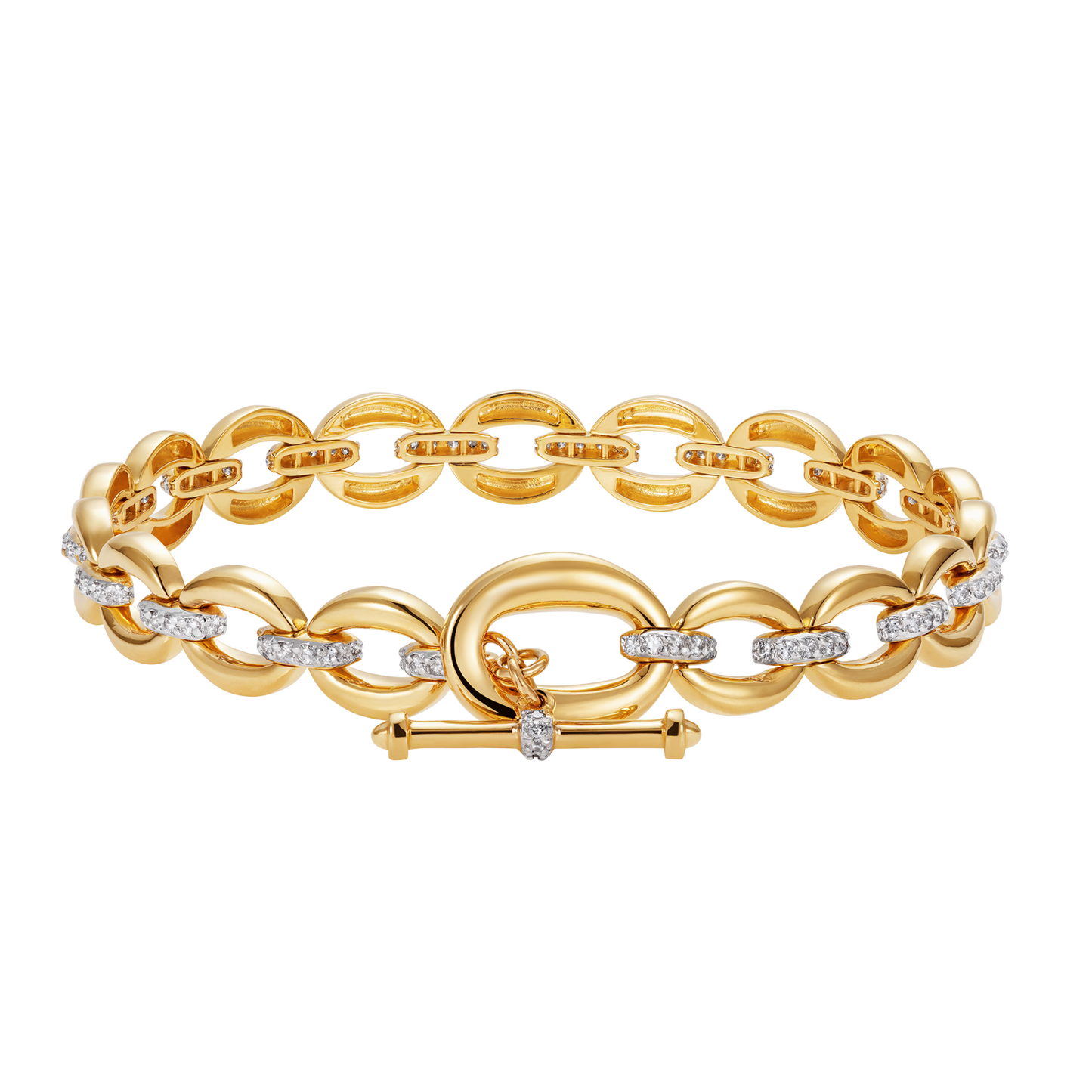 Catena Yellow Gold Bracelet