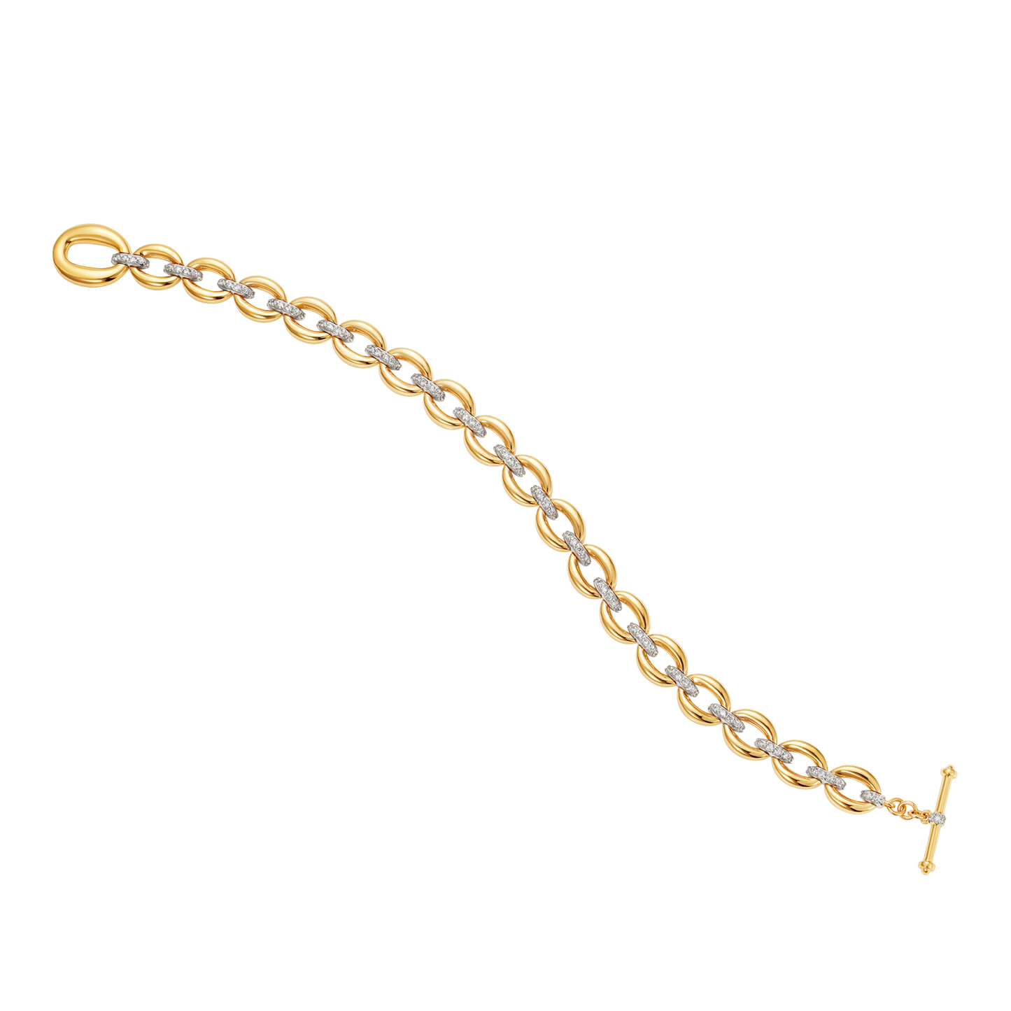 Catena Yellow Gold Bracelet