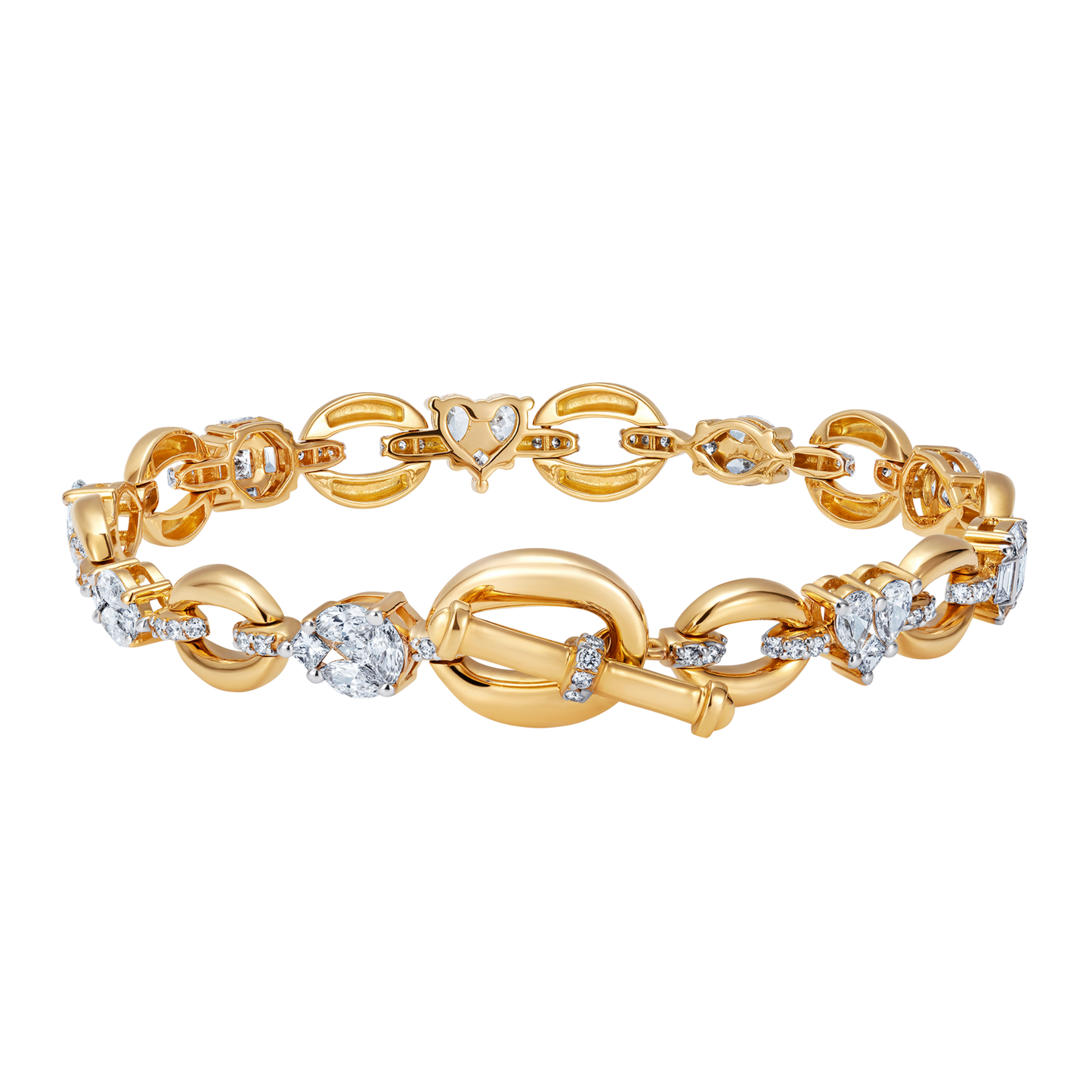 Catena Illusion Multistone Diamond Bracelet