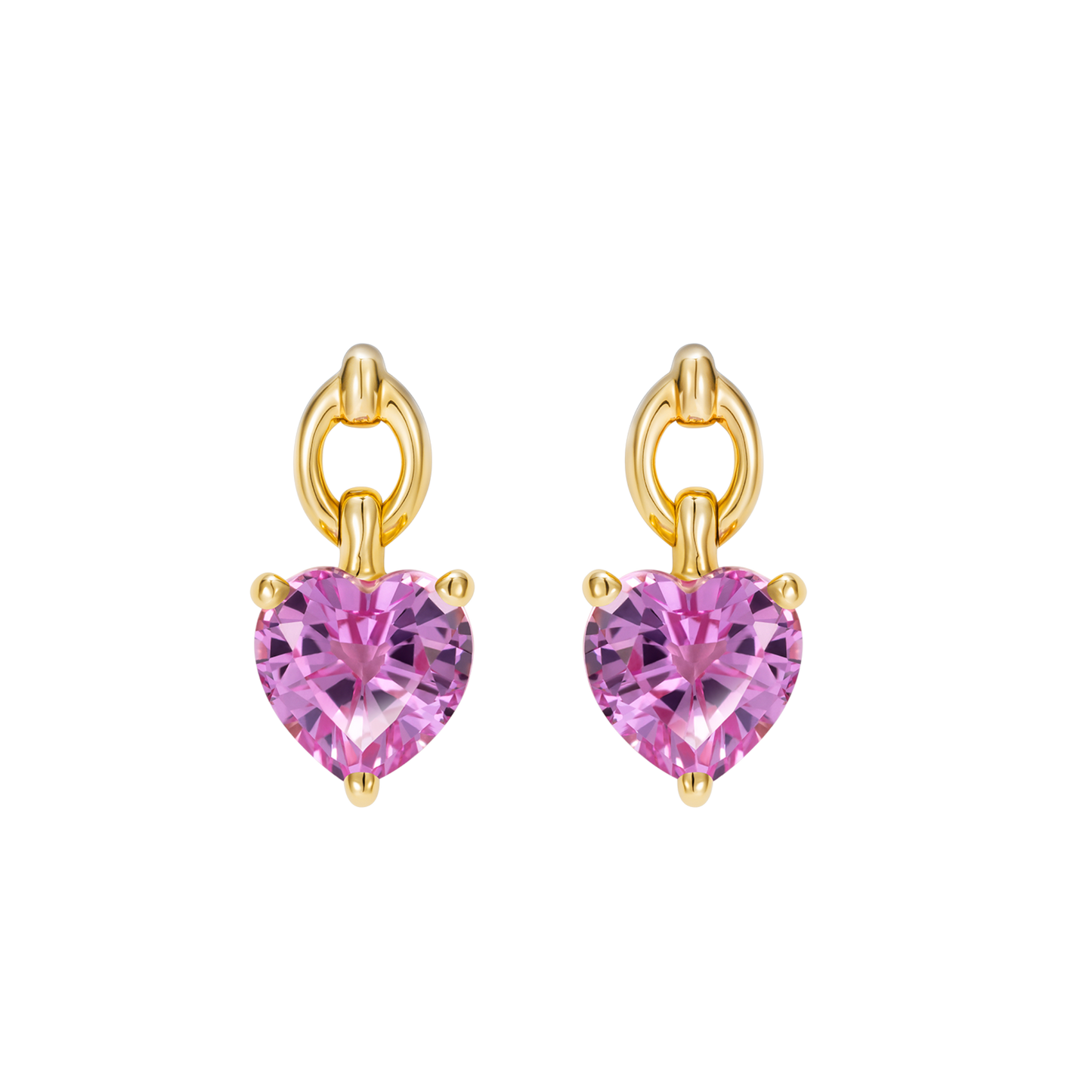 Catena Mini Heart Earrings