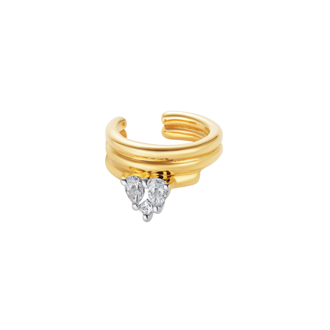 Le Cercle Illusion Heart Shaped Ear Cuff