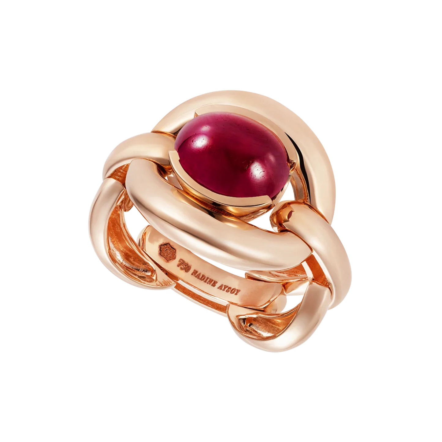 Catena Ruby Cabochon Ring