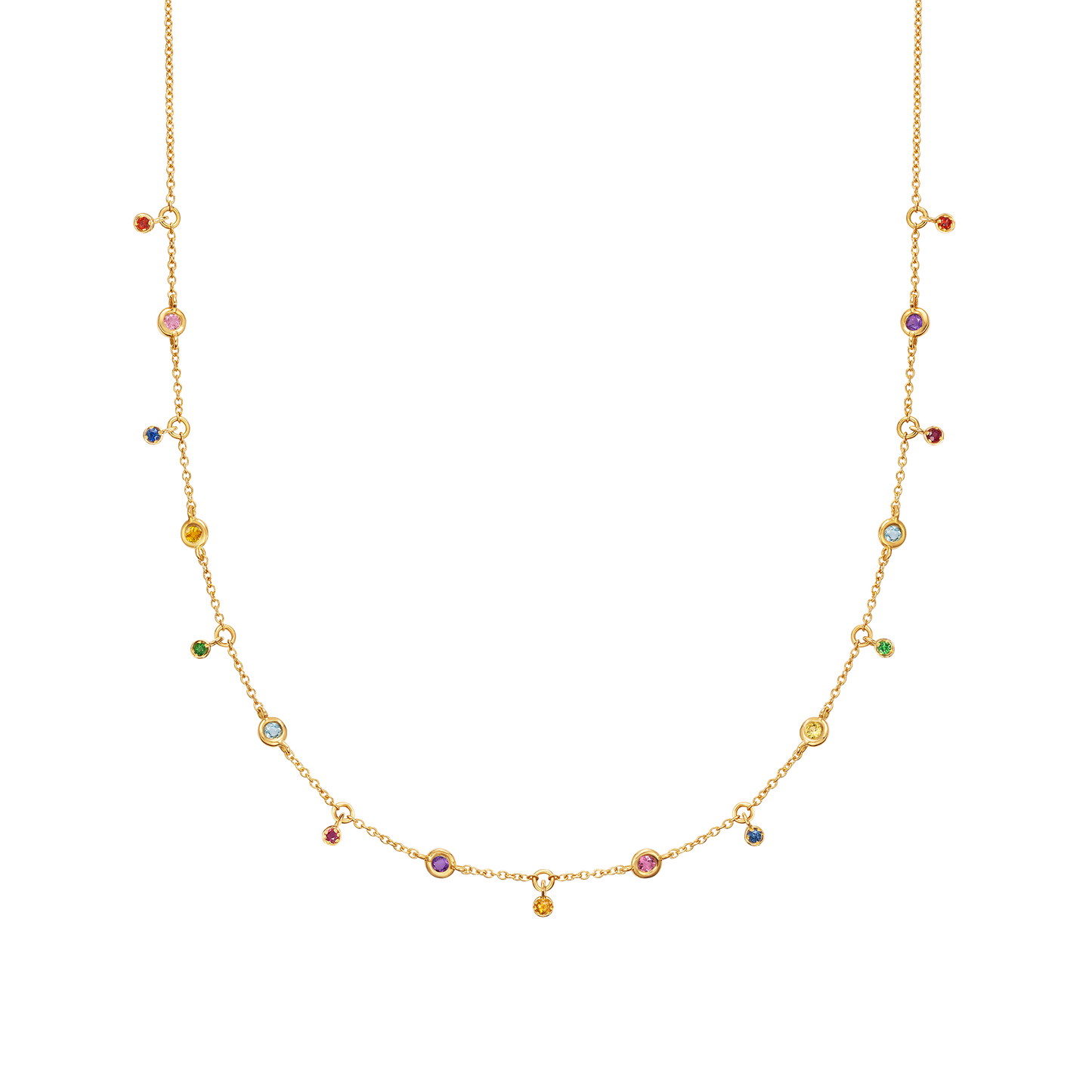 Le Cercle Infinity Multicolour Necklace