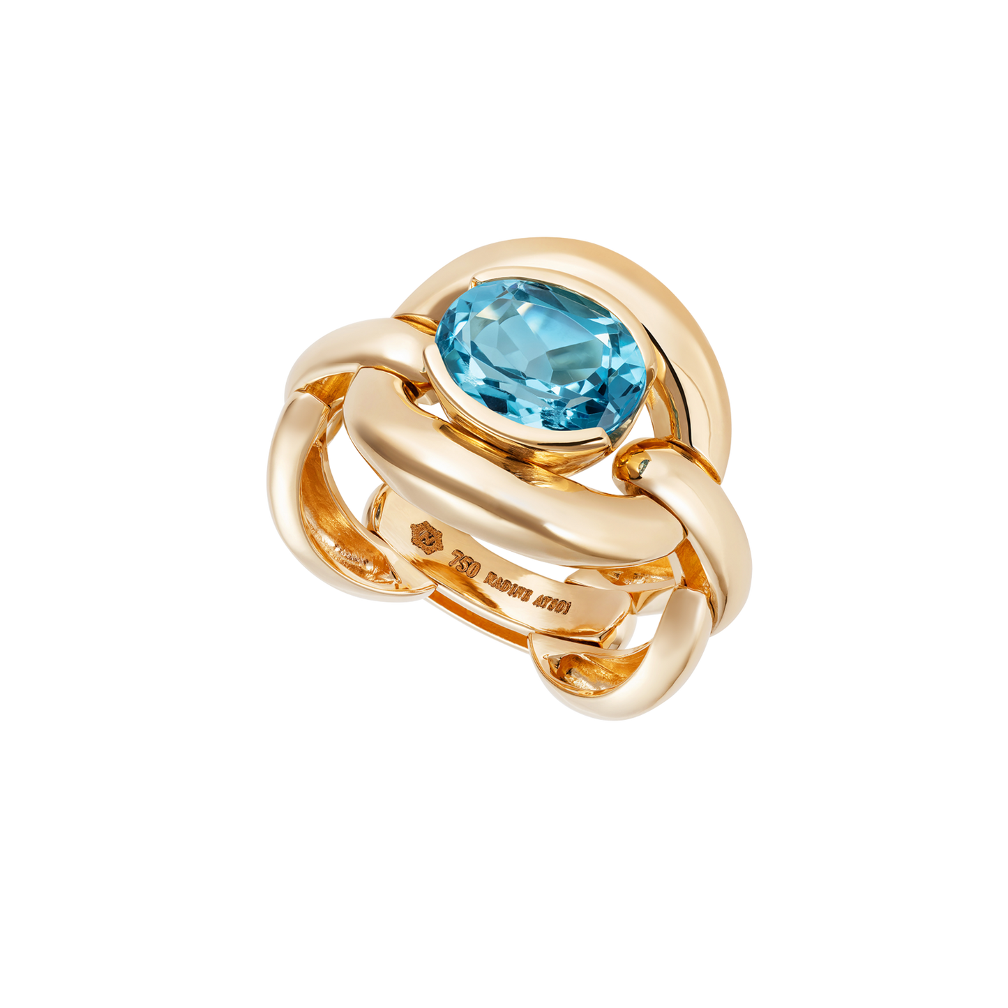 Catena Blue Topaz Ring