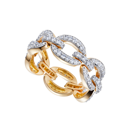 Catena petite full pavé ring