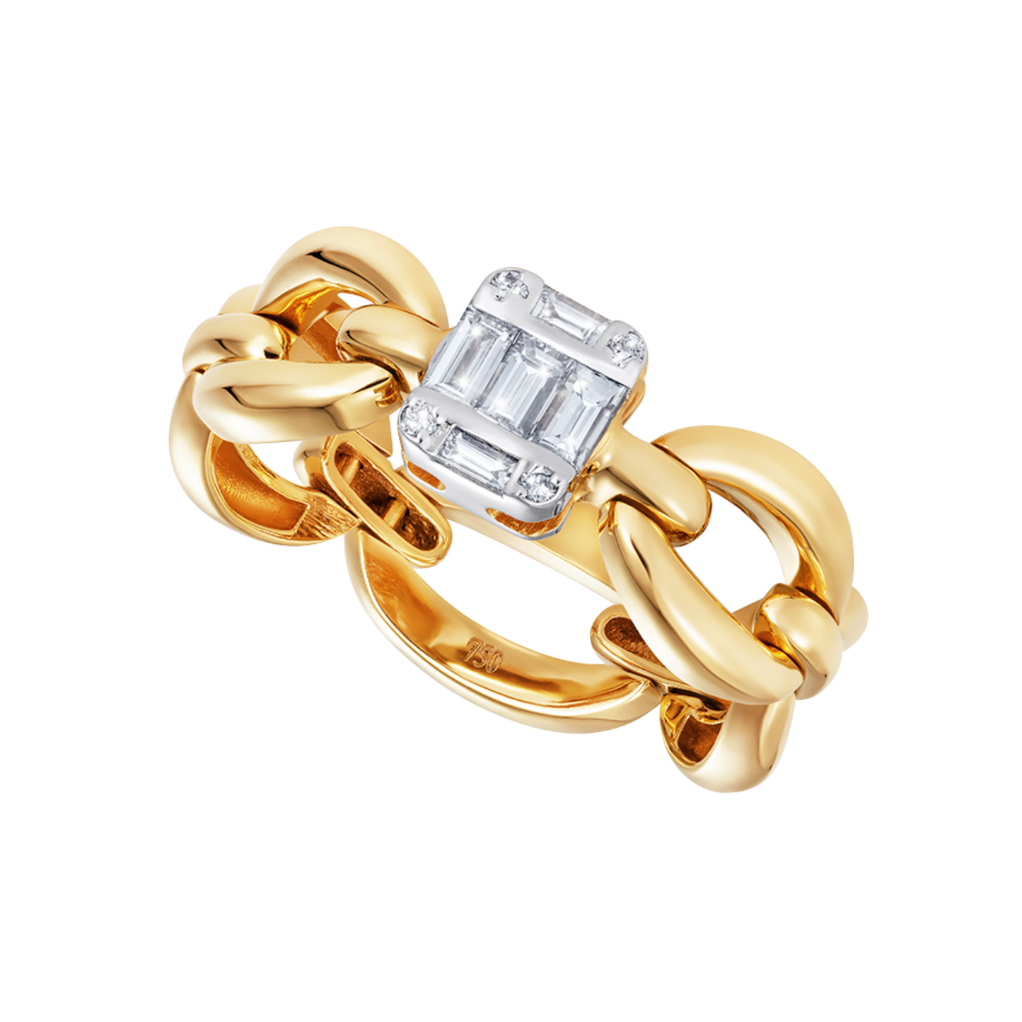 Catena Petite Illusion Diamond Ring