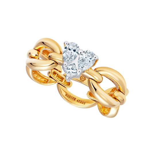 Catena Petite Diamond Illusion Heart Ring