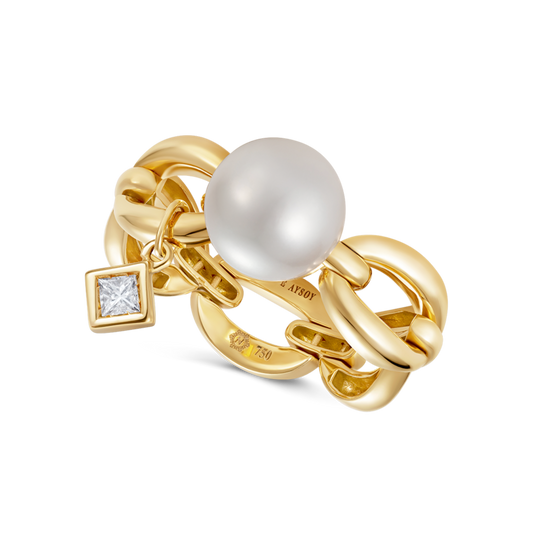 Catena Petite Pearl Ring