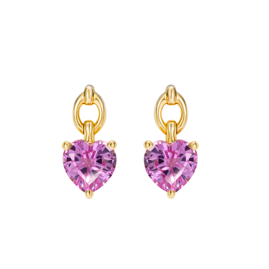 Catena Mini Heart Earrings