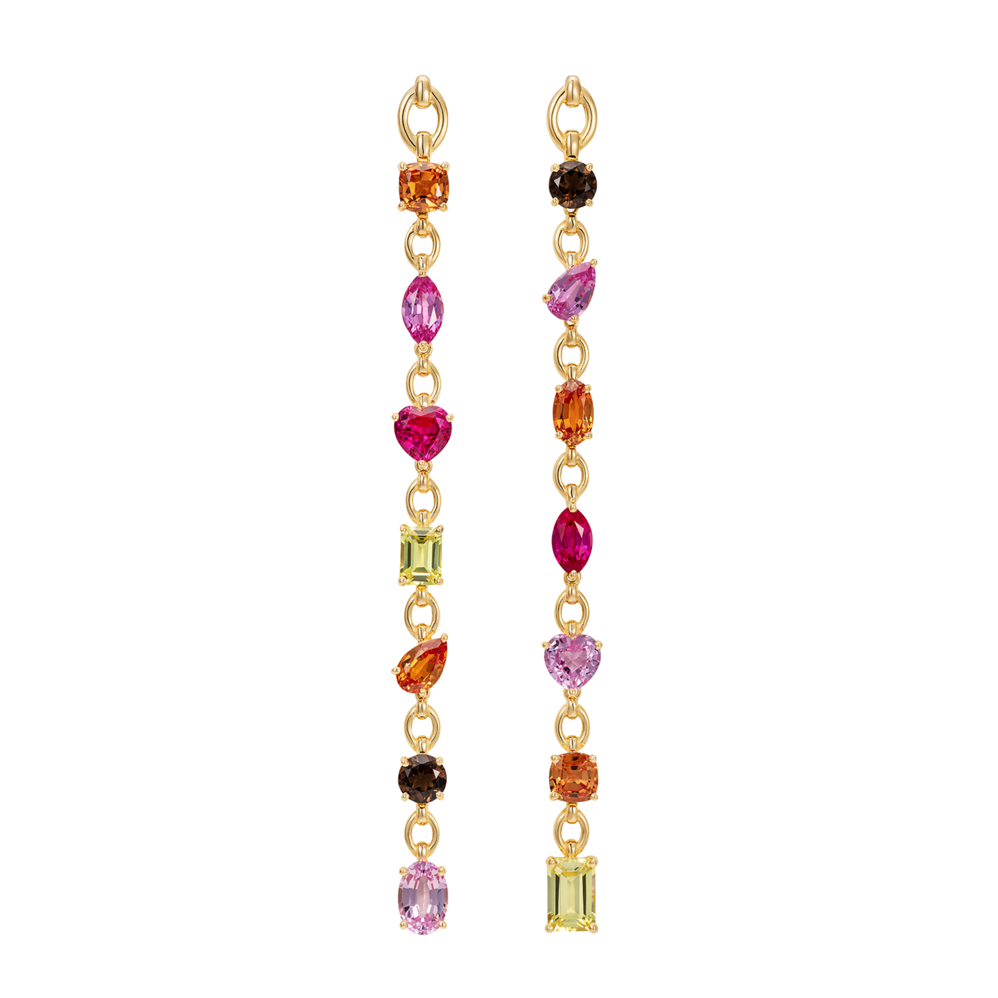 Catena Extra Long Autumn Earrings