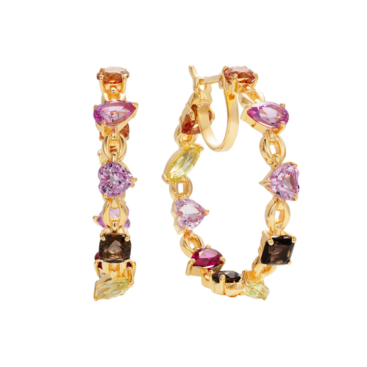Catena Autumn Hoop Earrings