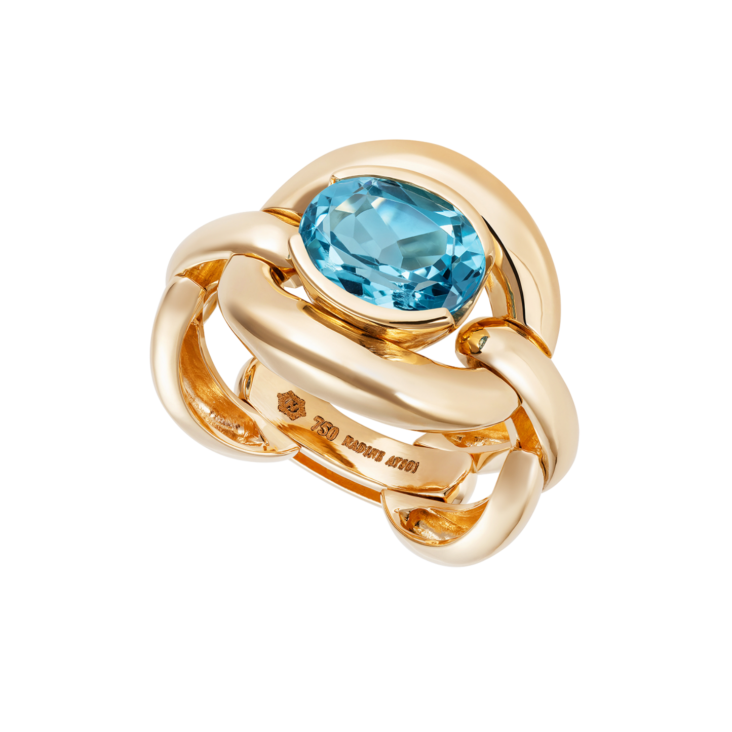 Catena Blue Topaz Ring