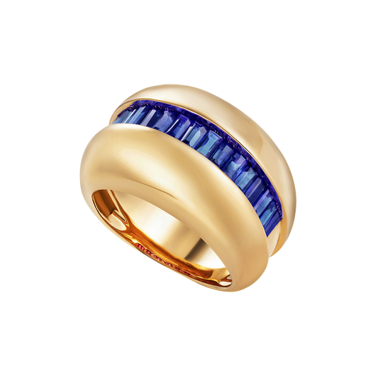 Le Cercle Blue Sapphire Ring