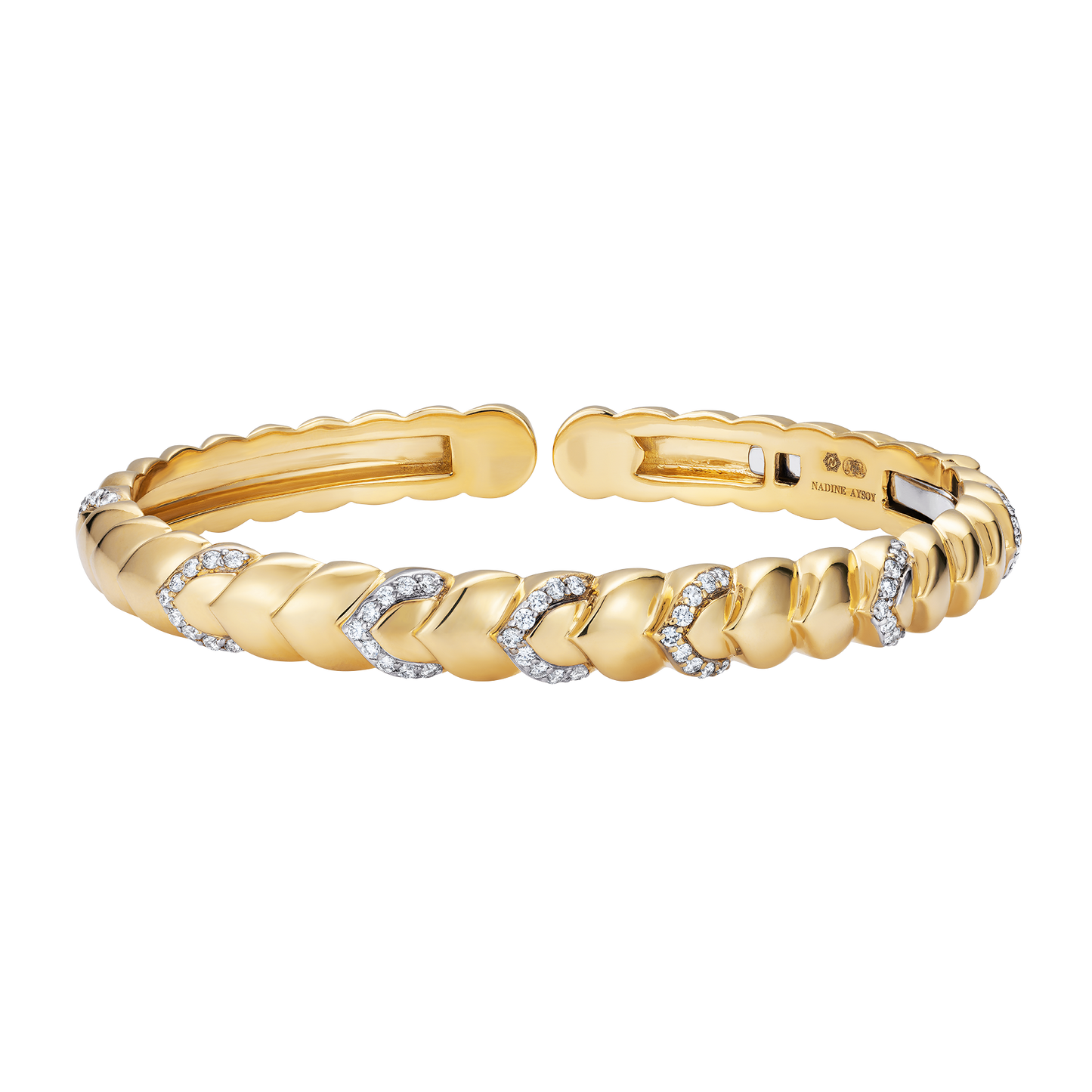 Cobra Diamond Bangle