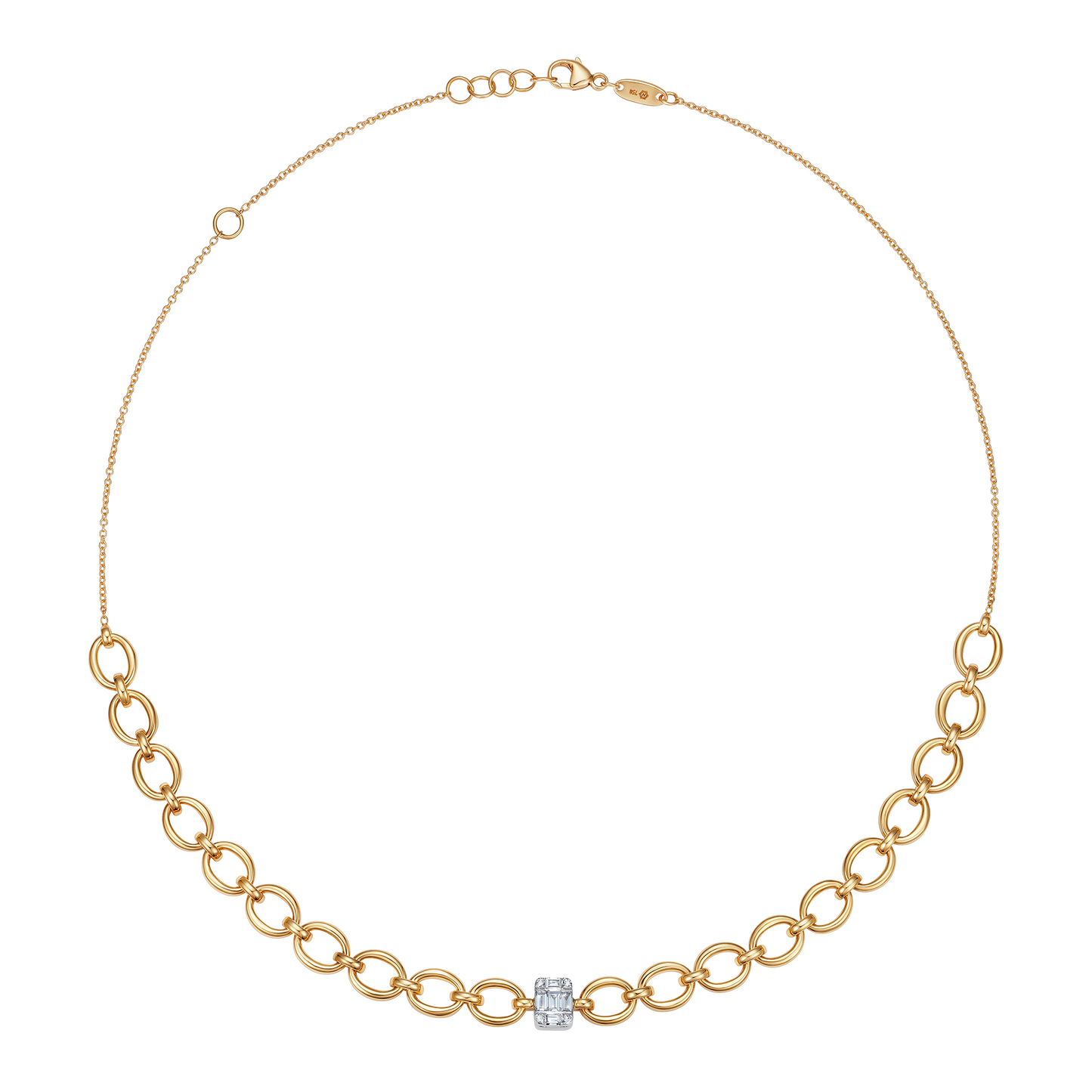 Catena Illusion Diamond Necklace