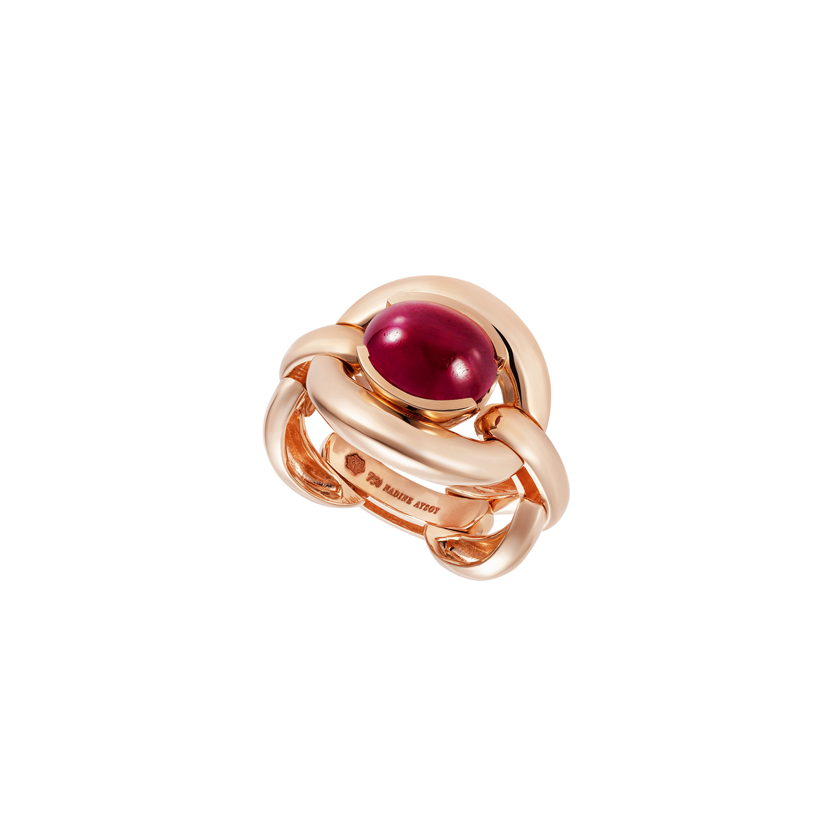 Catena Ruby Cabochon Ring
