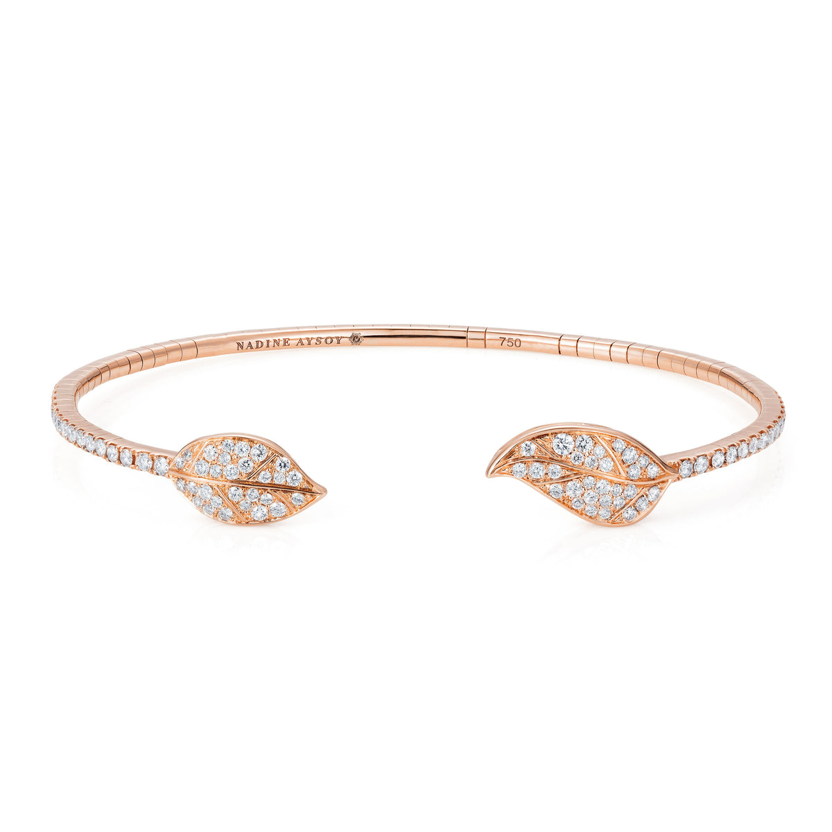 Petite Feuille Rose Bracelet