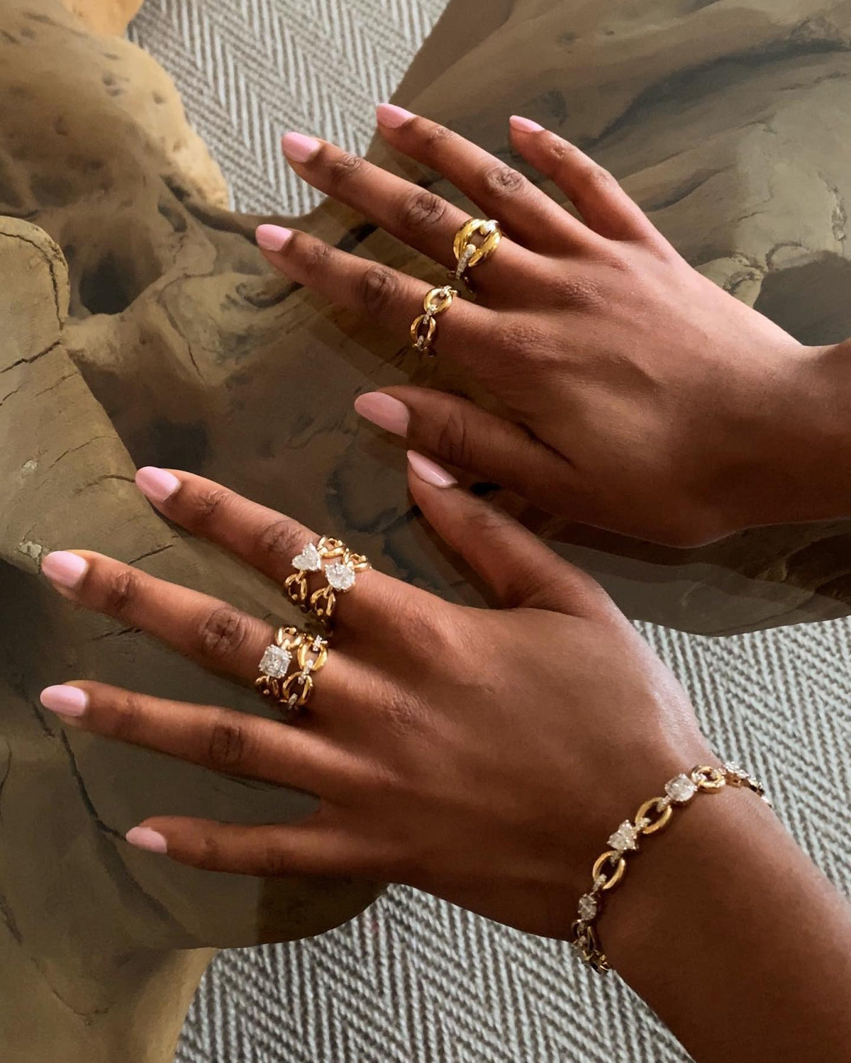 Catena Petite Diamond Illusion Asher Ring